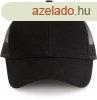 KP158 hls baseball sapka hat paneles, poliszter K-UP, Bla