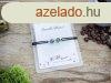 Szeretlek Mama labradorit angyal karkt