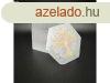 Szelenit doboz hatszg arany letfa 6x7cm