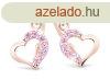 Cutie Jewellery Bjos rzsaszn arany gyermek flbeval C275