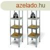 Fmpolc llvny - 5 szintes - fm - max. 175 kg - 180 x 40 x