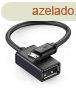 UGREEN microUSB to USB OTG Adapter Connector Cable 0,12m Bla