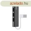 Belkin 4-Port Ultra-Slim Travel Hub Black/White