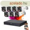 Dahua 7 biztonsgi kamers IP kamera rendszer 4MP sznes js