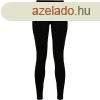 Build Your Brand Ni pamut leggings - Fekete | 5XL