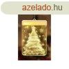3D LED karcsonyi ablakfny karcsonyfa