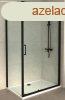 Oldalfal COPEN ATLAS BLACK 700x1950 mm stttett vztiszta 