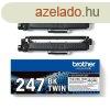 Brother TN-247BKTWIN eredeti tonercsomag (2x3000 oldal)