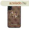Tok Guess PU 4G Metal Logo for Samsung Galaxy S23, barna