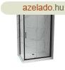 Oldalfal COPEN ATLAS PRO 700x1950 mm vztiszta veg, matt fe