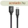 COLORWAY KABEL USB TYPE-C 2.4A 2M,FEKETE(CW-CBUC008-BK)