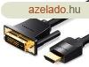 Vention HDMI -> DVI, (fekete), 5m, kbel