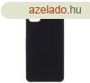 Manyag telefonvd (gumrozott) FEKETE Samsung Galaxy A51 (