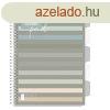 Spirlfzet vonalas STREET Pad A/4 100 lapos regiszteres st