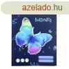 Sztrfzet OXY A/5 32 lapos 31-32 Butterfly