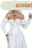 12 Pieces Soft Steel Bones White Sexy Jacquard Palace Style 