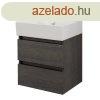LINEART PLAZA 600 frdszobaszekrny Oak mosdval