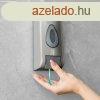 Szappanadagol - kzzel mkdtethet - 350 ml - fali - ezst