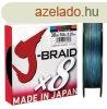 Daiwa J-Braid X8 Multicolor 8 Braid 300m 0,16mm fonott zsin