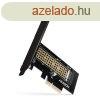 AXAGON PCEM2-N, PCIe x4 - M.2 NVMe M-key slot Adapter, LP-ve