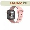 XPRO Apple Watch sport szilikon szj Pink 42mm/44mm/45mm/49m