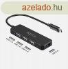 Approx APPC48 USB Type-C Hub Adapter 3-USB 2.0 Port + 1-USB 