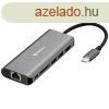 SANDBERG USB-C dokkol, USB-C Dock HDMI+LAN+SD+USB100W