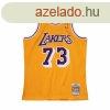 Mitchell & Ness Los Angeles Lakers #73 Dennis Rodman Swi