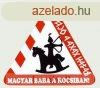 Hromszg alak Magyar baba a kocsiban kls matrica (14X16 