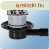 HL padlszifon DN40/50 + vzszintes kimenet, szigetel karim