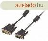 DVI Kbel DVI-A 12 + 5-Plus Dug - VGA Dug 2.00 m Fekete