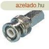 Csatlakoz BNC 7.0 mm Dugasz Fm Ezst
