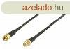 Antenna Kbel SMA Dug - SMA Aljzat 5.00 m Fekete