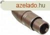 XLR-Adapter 6.35 mm-es Dug - XLR 3-Plus Aljzat Ezst