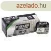 Maxell 301,386 ezst-oxid gombelem (SR43SW,1132,386) 1,55V