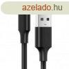Cellect USB-micro usb adatkábel,100 cm,fekete, MDCU-MIC-USB