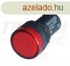 LED-es jelzlmpa, piros 24V AC/DC, d=22mm