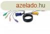 ATEN PS/2 KVM Cable with 3 in 1 SPHD and Audio 5m Black