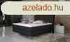 Adel 140x200 boxspring gy matraccal fekete