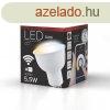 LED GU10 5,5W (400lm-120fok) CCT, Smart Wi-fi, szablyozhat