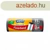 Szemetes zsk, hulladk, hajlkony szl, szrke, 35 literes