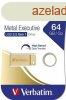 Pendrive, 64GB, USB 3.2, VERBATIM "Executive Metal"