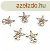 Rozsdamentes acl - medl - Angyal - 16 x 15 x 1 mm