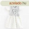 Baba nyri ruha fejpnttal New Baby Szivecske