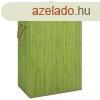 vidaXL zld bambusz szennyestart kosr 2 rsszel 72 L