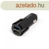Auts szivargyjt adapter 2 USB aljzattal - Fekete