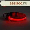 LED-es nyakrv - akkumultoros - L mret - piros