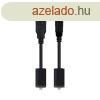 USB 2.0 A - USB B Kbel NANOCABLE 10.01.120 Fekete 5 m