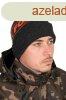 Sapka - Fox Collection Beanie Hat Black & Orange meleg s