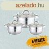 Platinum 6 rszes rozsdamentes ednykszlet PL-10012